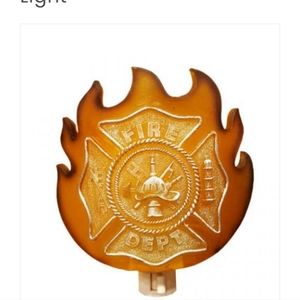 New in box fire dept light